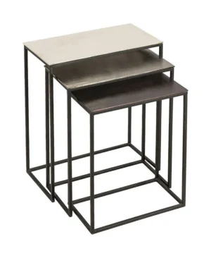 Modern Metal Nesting Tables