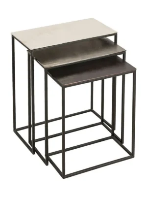 Modern Metal Nesting Tables
