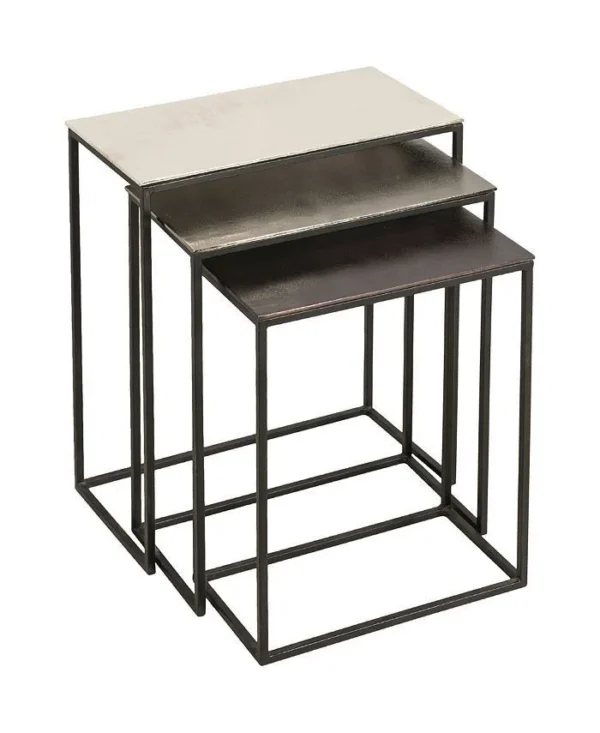 Modern Metal Nesting Tables