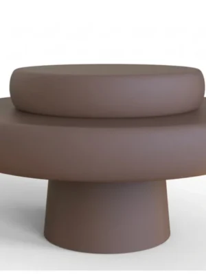 Modern Round Pedestal Coffee Table