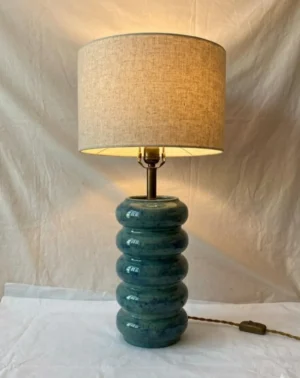 IMG_20260411_140129.png Modern Ceramic Table Lamp with Textured Fabric Shade